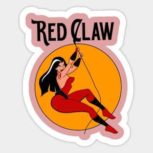 Red Claw Sticker